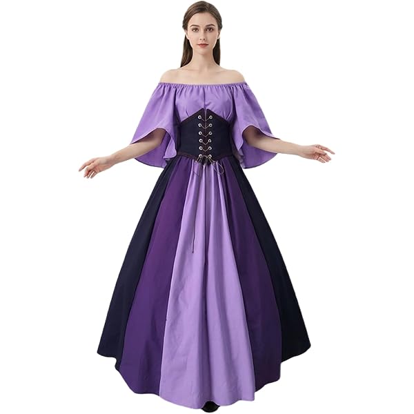 Amazon.com: MYYH Women Anime Esmeralda Cosplay Dress Women Gown Outfit  Halloween (S) : Clothing, Shoes & Jewelry