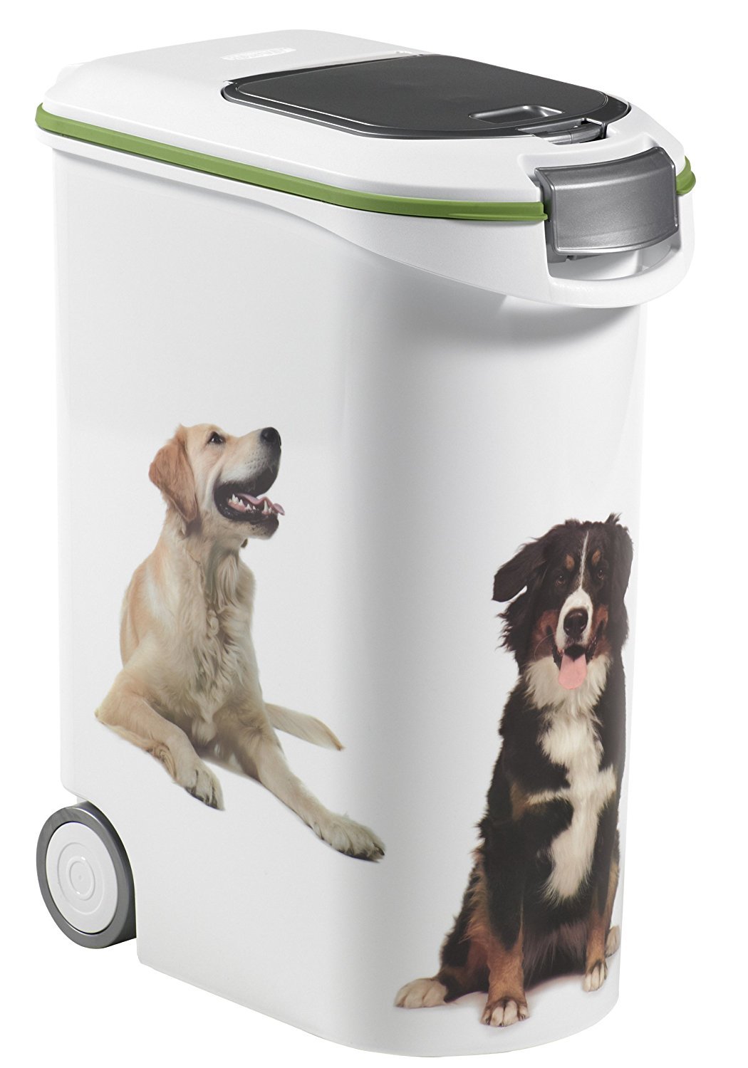 54L Large Pet Dog Cat Food Container Snack Storage Bin Durable Easy