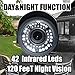 Ventech HD 1200TVL ((72 IR LED)) Awesome Quality Video CCTV cmos 2mp 1080p Sensor Bullet Camera Home Security Day/Night Infrared 72IR Night Vision Indoor Varifocal 2.8mm-12mm