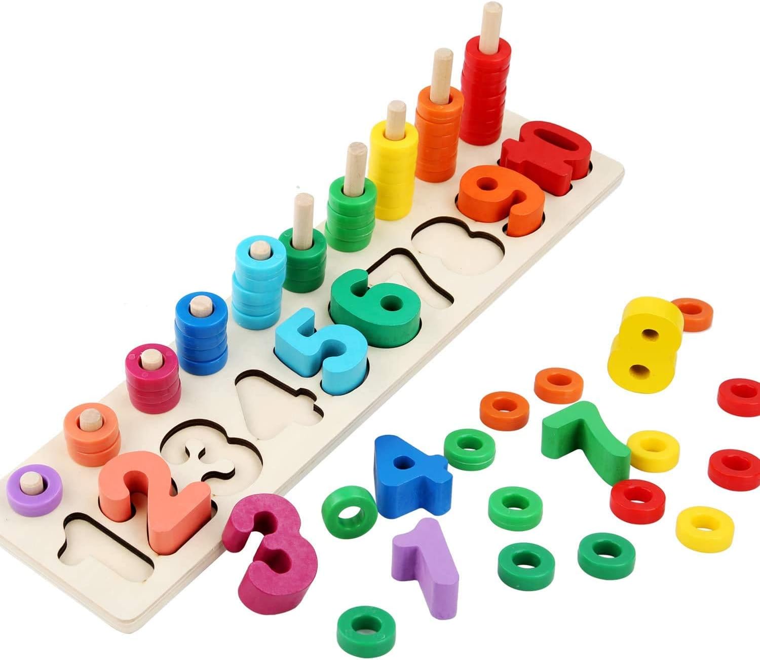 Juguetes Educativos Ninos 1 Ano 2 3 4 5 6 Anos Juguetes Montessori Para Bebe Dibujo De Auto Colorido Con Placa Regalo De Cumpleanos Puzzles De Madera Navidad Afufu Juguetes Bebes Juguetes Y Juegos Puzzles 3d