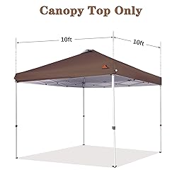 SCOCANOPY 10x10 Replacement Top with Air Vent for