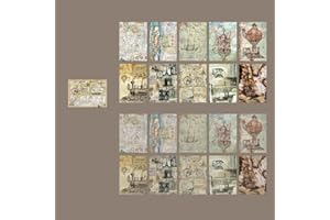 ZXMNBH Paper for Scrapbooking Kit Vintage Traffic Picture Collage Diary Planner Materials Adults Junk Bullet Journaling Decor