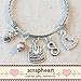 8th BIRTHDAY GIRL, 8th Birthday Charm Bracelet, 8 Year Old Daughter Birthday Gift Idea, Girls Eighth Birthday Gift, 8 Year Old Girl Birthday