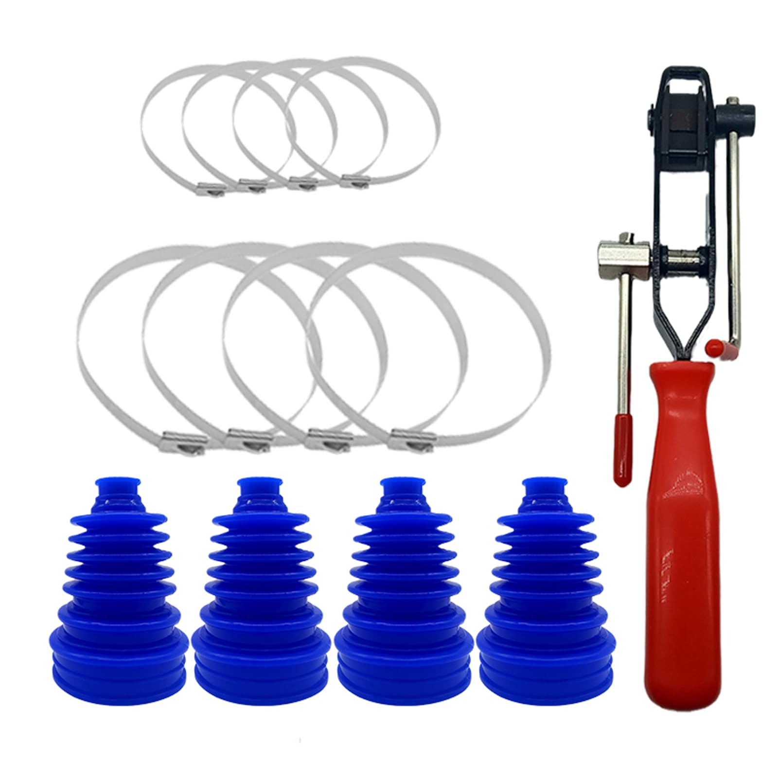 Photo 1 of ***************MISSING EVERYTHING EXCEP THE BLUE PIECES*************
Carmoeignin Small Shaft Universal CV Boot Kit,Upgrade Thick Silicone Constant Velocity Joint Gaiter Boot(Blue)
