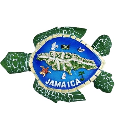 3D Bikini Beauty Jamaica Fridge Magnet | Resin Souvenir Travel Gift & Home Decor