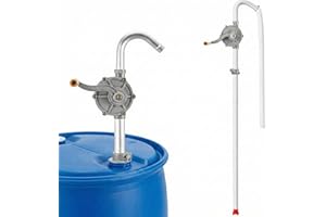 TALFIT All-Aluminum 55 Gallon Drum Pump – Manual Fuel & Oil Transfer Pump for Diesel, Kerosene, Hydraulic & Lubricating Oils 