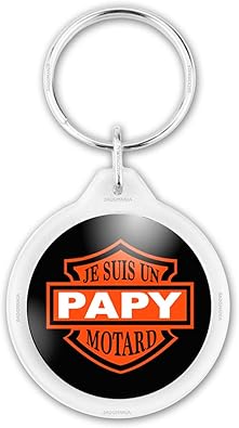 Gratuit Images Porte Cles Rond Plastique Je Suis Un Papy Motard Harley Fond dernière par