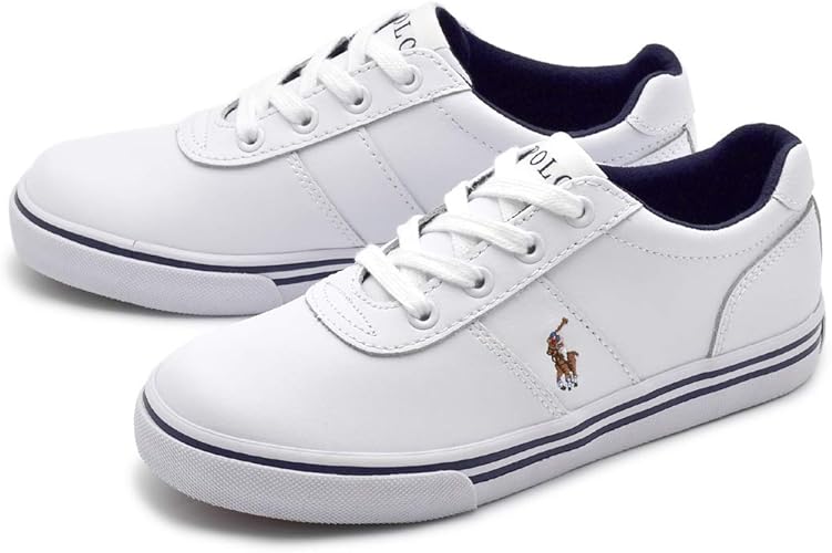 Amazon ポロ ラルフローレン Polo Ralph Lauren スニーカー Hanford キッズ ジュニア 子供用 シューズ 02 ホワイト マルチ 3 22 7cm 並行輸入品 運動靴 スニーカー