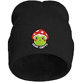 Cute Yellow Duck Embroidered Beanie Knit Hat for Men Women, Cute Funny Graphic Beanie Winter Skull Cap, Gifts for Duck Lovers