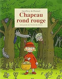 Chapeau rond rouge