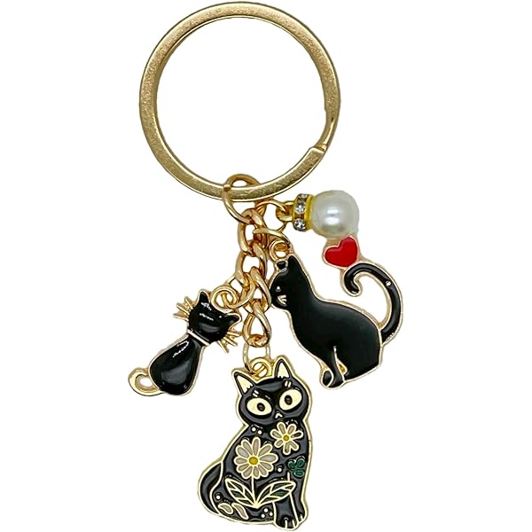 Cute Strawberry Keychain - Sparkling Crystal Key Ring For Women, Girls & Teens