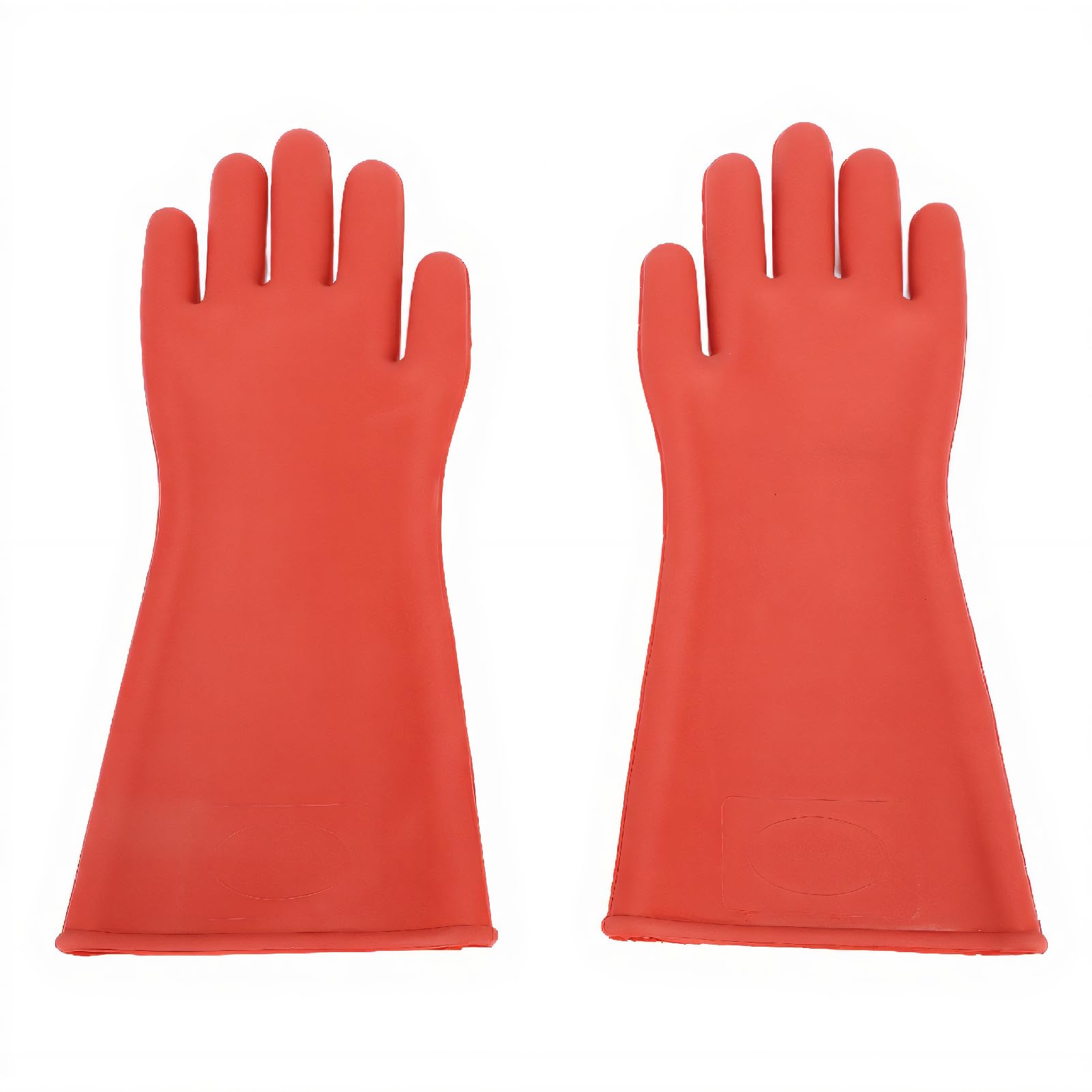 Diyeeni Class 00 Electrician High Voltage Insulating Gloves, 12KV Rubber, 1.8mm Thickness, for Line Workers and Electricians