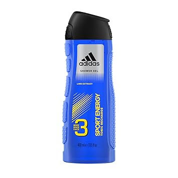 Amazoncom Adidas Male Personal Care 3 In 1 Body Wash Sport Energy