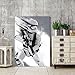 JESC Large Size Storm trooper Star Wars Movie Painting Print on Canvas Art for Living Room Decor Wall Art Painting for Kids Home Decor No Frame Only Canvas (24x32inches)