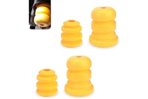 jokormo 4 PCS Car Front Control Arm Bumper Bump Stop, Rear Control Axle Bumper Shock Absorbing Block, Suspension Buffer Pad, Replacement 15153958, Compatible with Chevrolet Savana 1500 Truck (Yellow)