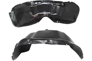 Evan Fischer Fender Liner Front, Driver and Passenger Side Compatible with 1994-2001 Dodge Ram 1500, 1994-2002 Dodge Ram 2500 & 1994-2002 Dodge Ram 3500 Set of 2 - CH1249104, CH1248104