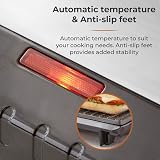 Tower Health Grill Panini Grill 750W Cerastone Coating Black Stainless T27038 view 6