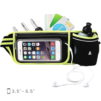 Amazon Com Noryer Hydration Running Belt With 10 Oz Bottle