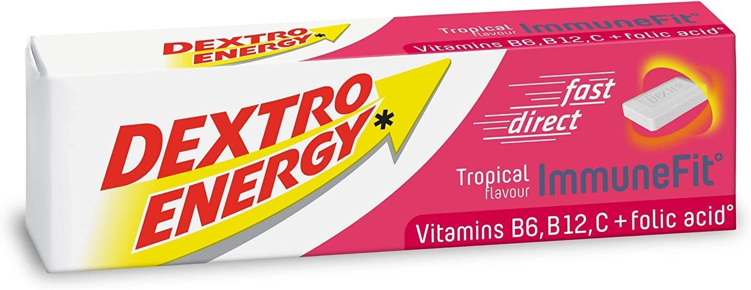 Dextro Dextro Energy Tropical 47g-PACK OF 3