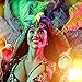 WILLBOND Mardi Gras Fluer Di Lis Headband, Sequin Headband for New Orleans Masquerade Mask Party Faux Feather Fascinators Purple Yellow Green Faux Feather Headband Cocktail Headwear Adjustable