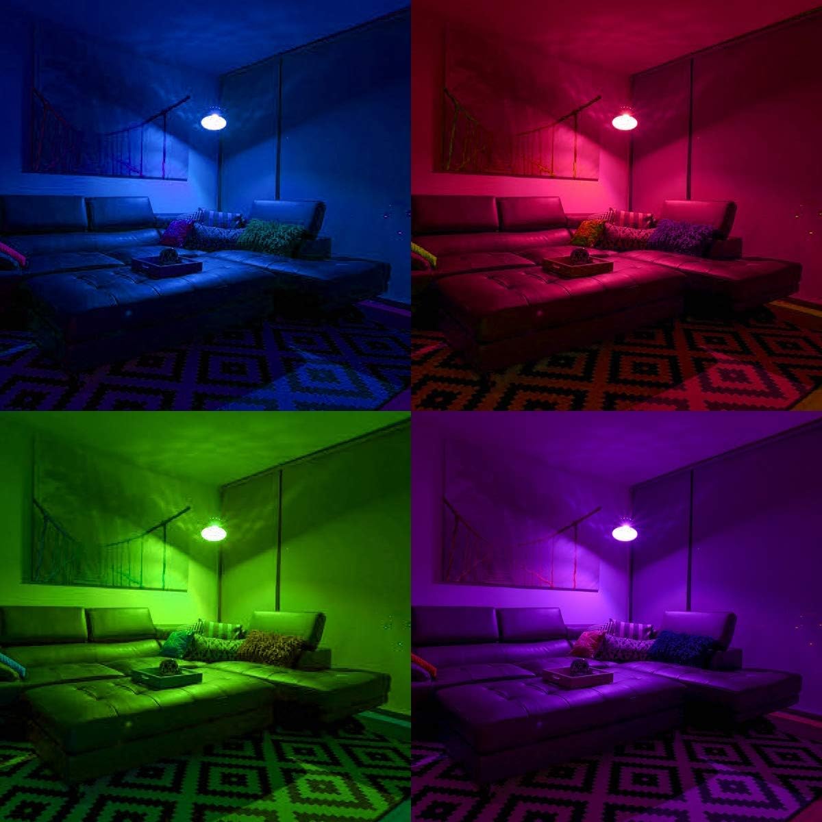ENERGIZER Colour Changing B22 GLS LED RGB+W, with Remote Control, 9W, White - Image 5