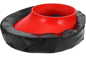 CAXUSD Leakproof Toilet Flange Kit with Adjustable Offset Wax Ring for Rv and Home Installation