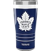 Tervis Traveler NHL - MVP Triple Insulated Tumbler Travel Cup Keeps Drinks Cold & Hot, 20OZ, Stainless Steel