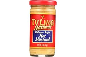 Ty Ling Naturals Chinese Style Hot Mustard, 4oz Pack of (2)