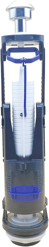 Geberit Impuls 240 Dual Flush Valve Syphon Cistern Spare with Actuator Chrome view 3