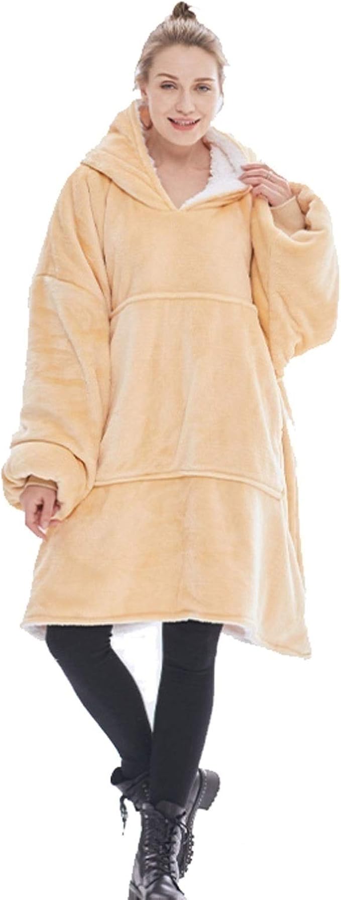 Blanket Hoodie Wearable Blanket Sweatshirt Oversized Snuggle Warm