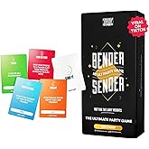 Bender Sender Adult Party Game – Party Card Game for Adults 21+ | 500+ Bold Challenges & Icebreakers | Game Night for Groups & Friends