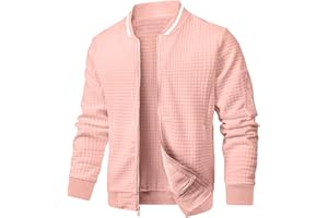 Wizoat Mens Casual Jacket Lightweight Jacket Varsity Coat