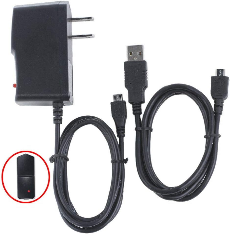 yan 2A AC/DC Power Charger Adapter+USB Cord for Samsung Galaxy Tab 3 GT-P5210 ZWYXAR