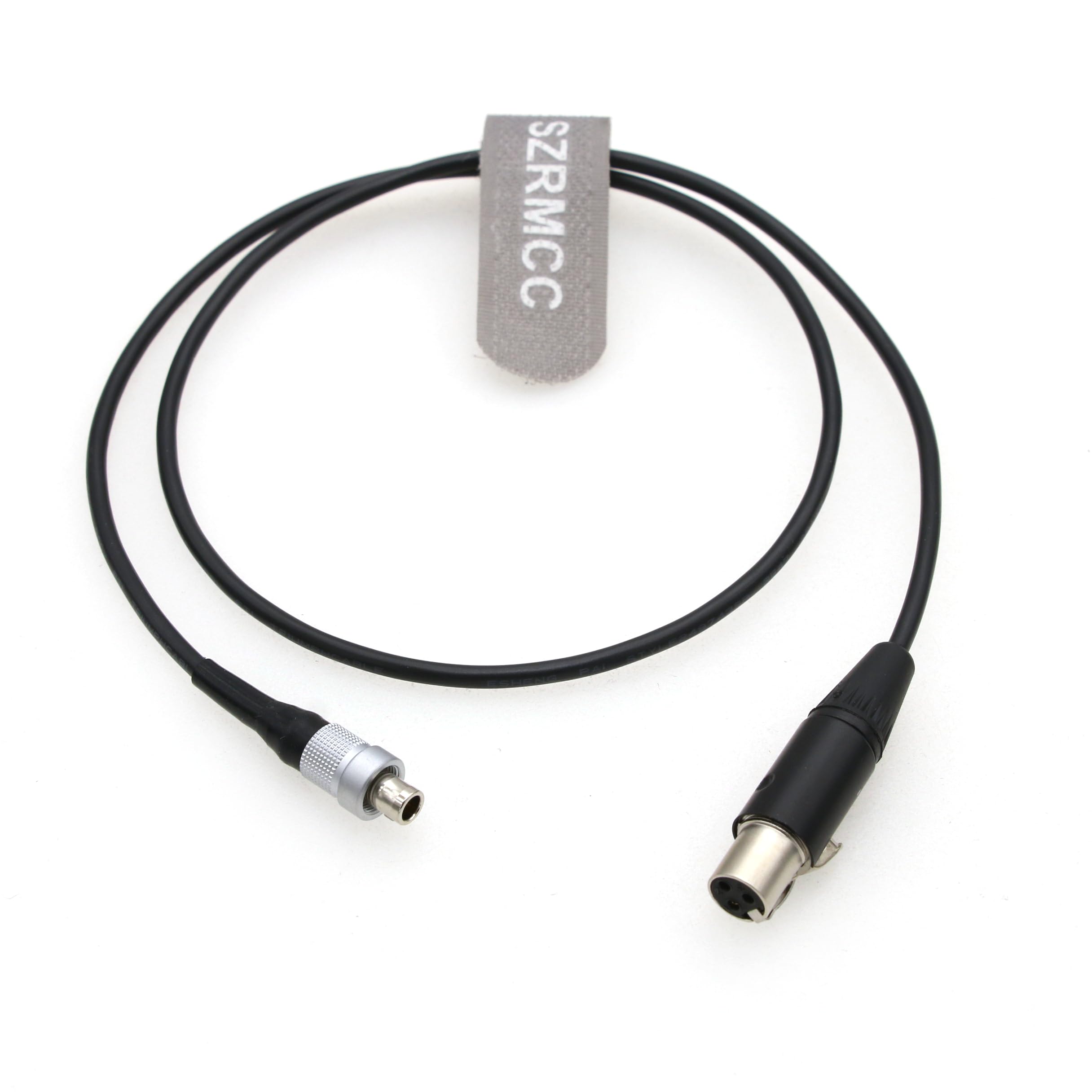 SZRMCC FVB.00.303 3 Pin Male to TA3F Mini XLR 3 Pin Audio Cable for Zaxcom ZFR300 ZFR400 Sennheiser SK2000 Wisycom