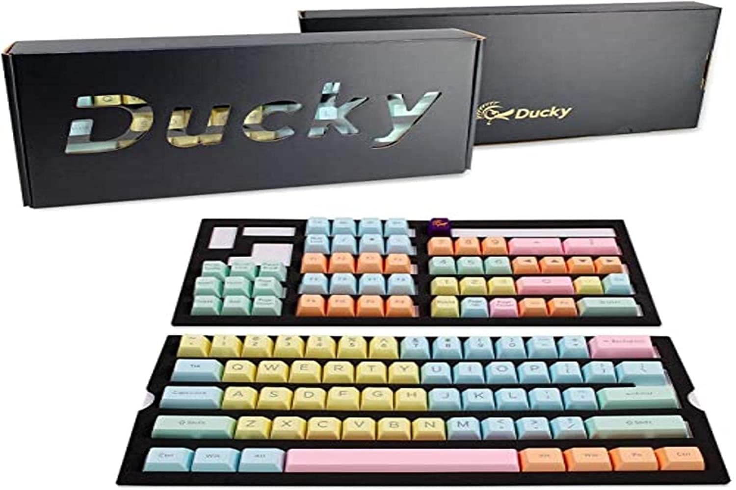 Mua Ducky x Hardcap Cotton Candy 108 Key SA Profile Double Shot ABS ...