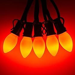25 Pack C7 Replacement Lights Bulbs, C7