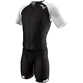 Sparx Mens Elite Aerosuit Triathlon Suit Mens Short Sleeve Tri Suit Skinsuit