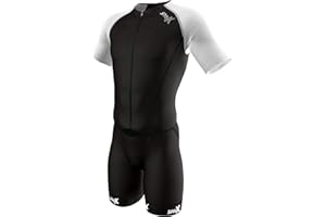 SPARX SPORTS Sparx Mens Elite Aerosuit Triathlon Suit Mens Short Sleeve Tri Suit Skinsuit
