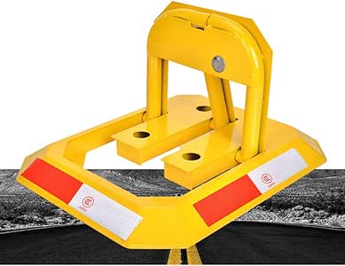 LJ Barrera de Acero para Estacionamiento, Asistente de Estacionamiento