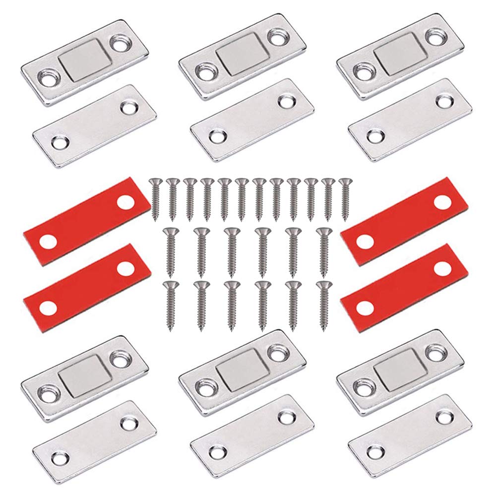 Buy FOCCTS 6 Pack Door Ultra Thin Stainless Steel