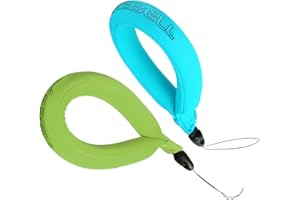 Luxebell Waterproof Camera Float, Floating Wrist Strap for GoPro Hero 11 10 9 8 7 6 5 4 AKASO Nikon Canon Camera Key Phones Case Underwater Keychain Lanyard Accessories