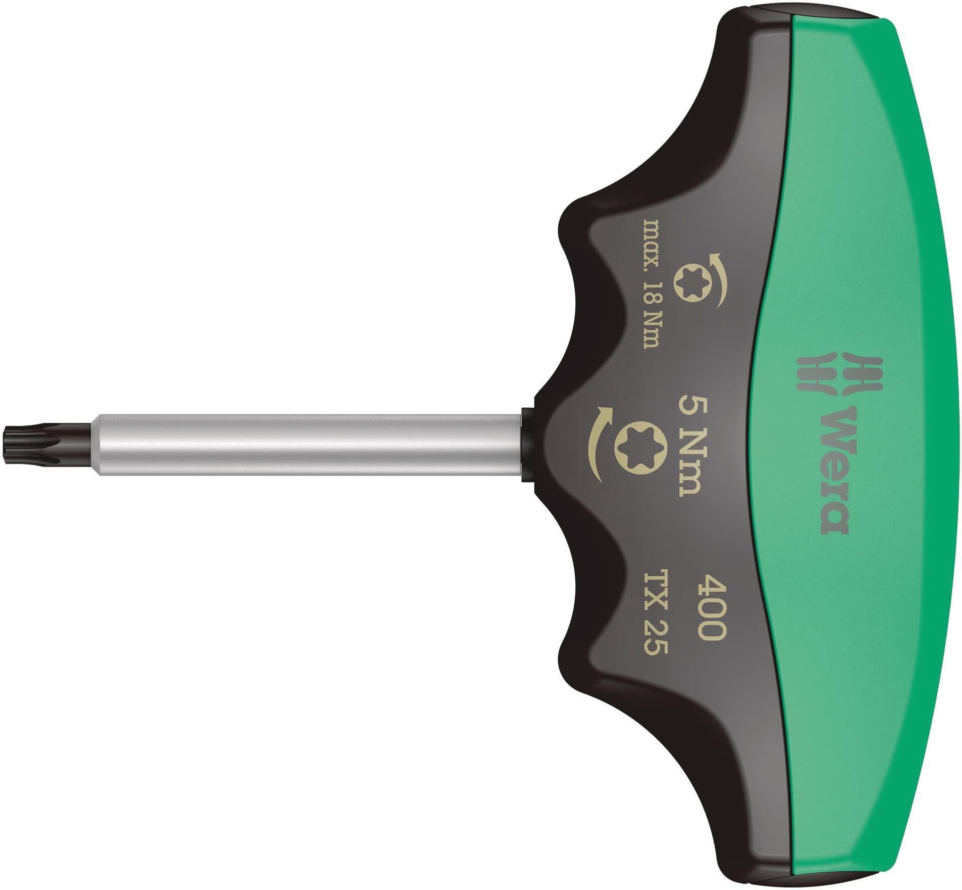 Wera 400 TORX® pre-Set Torque Indicator, TX 25x60, 5Nm, 05005091001
