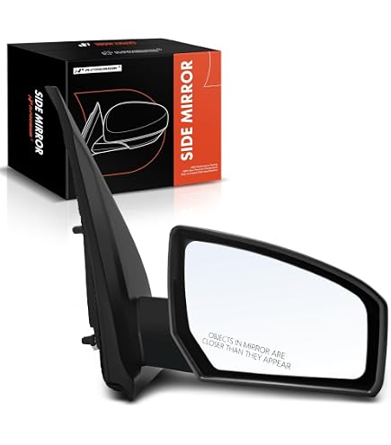 Black Power Side View Door Mirrors Left/Right Pair Set for 07