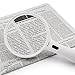 Fancii Large LED Lighted Handheld 2X Magnifier with 3.5X Zoom, 5.5 Inches Oversized Illuminated Magnifying Glass with Light