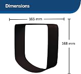PetSafe Tunnel Extension for Microchip Manual Cat Flap Brown 5 cm view 5