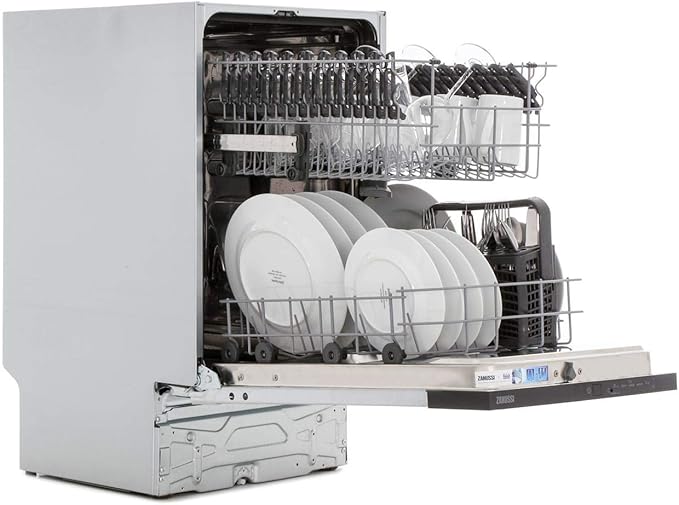 zanussi narrow 40cm 400mm wide dishwasher