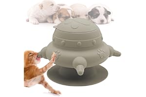 PENINSULA LOVE Puppy Milk Feeders for Multiple Puppies Kitten Feeding Bowl with 4 Nipples Silicone Nursing Bottle 235ml Food Water Feeding Station for Small Pets