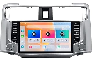 6GB+64GB Radio Upgrade for Toyota 4Runner 2010-2023, 9 Inch QLED Touchscreen Head Unit, Android 13, Wireless CarPlay & Androi