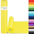 Yellow Wrapping Paper Craft Paper Kraft Paper Roll 15"x300", Bulletin Board Paper, Arts & Crafts, Gift Wrapping Packing Painting Drawing Paint Easel Poster Chart Decorative Paper, Kids Art Supplies