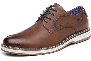 DECARSDZ Mens Dress Shoes Casual Oxford Shoes Business Formal Shoes Use for Business Social Gatherings Wedding Travel